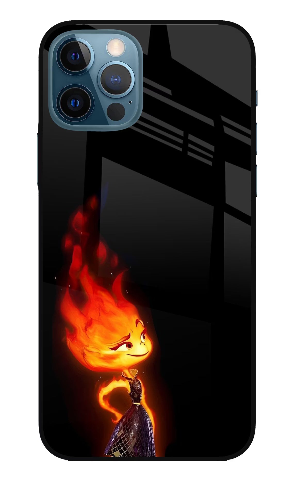 Ember Flame iPhone 12 Pro Glass Case