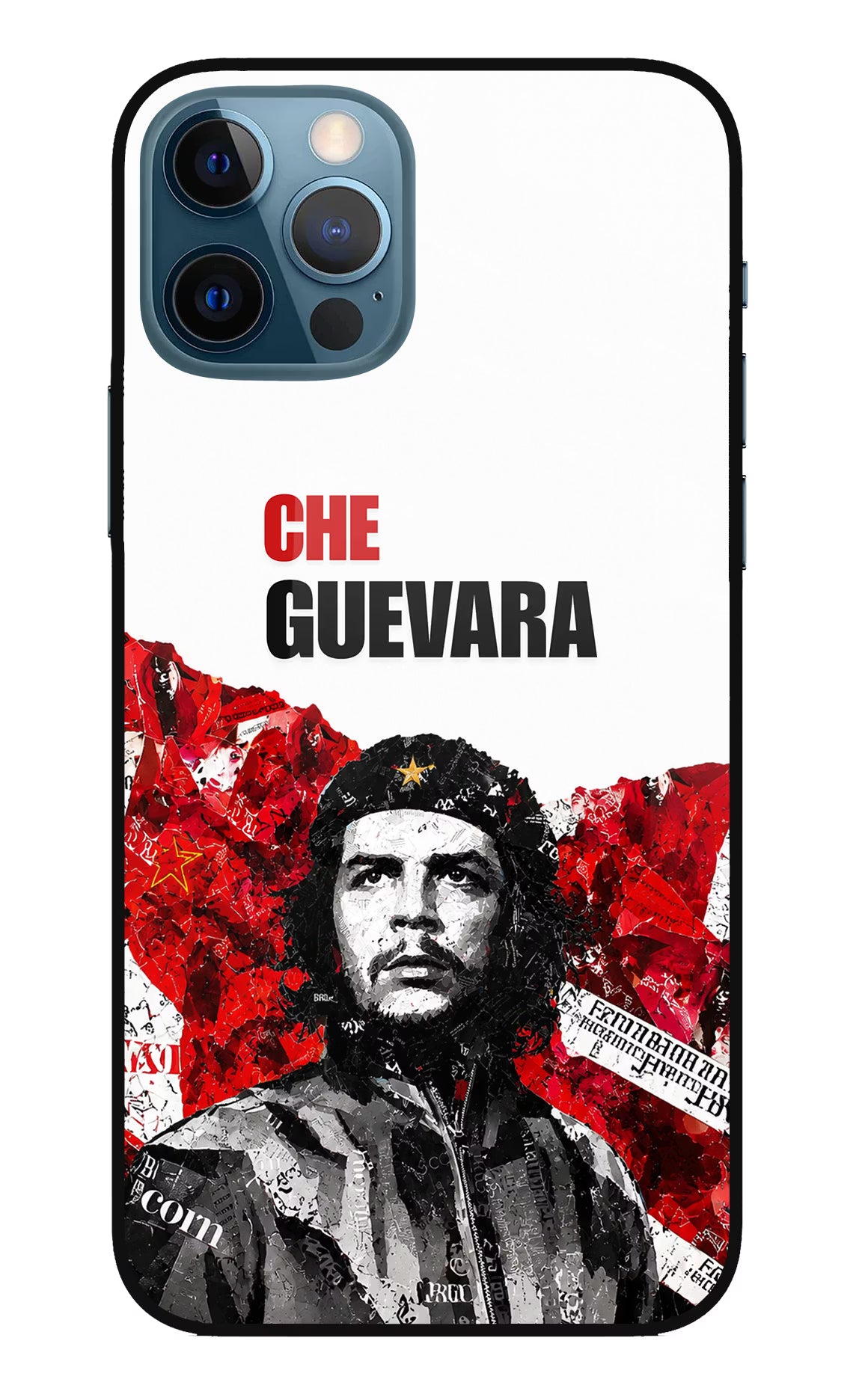 Che Guevara Revolution iPhone 12 Pro Glass Case