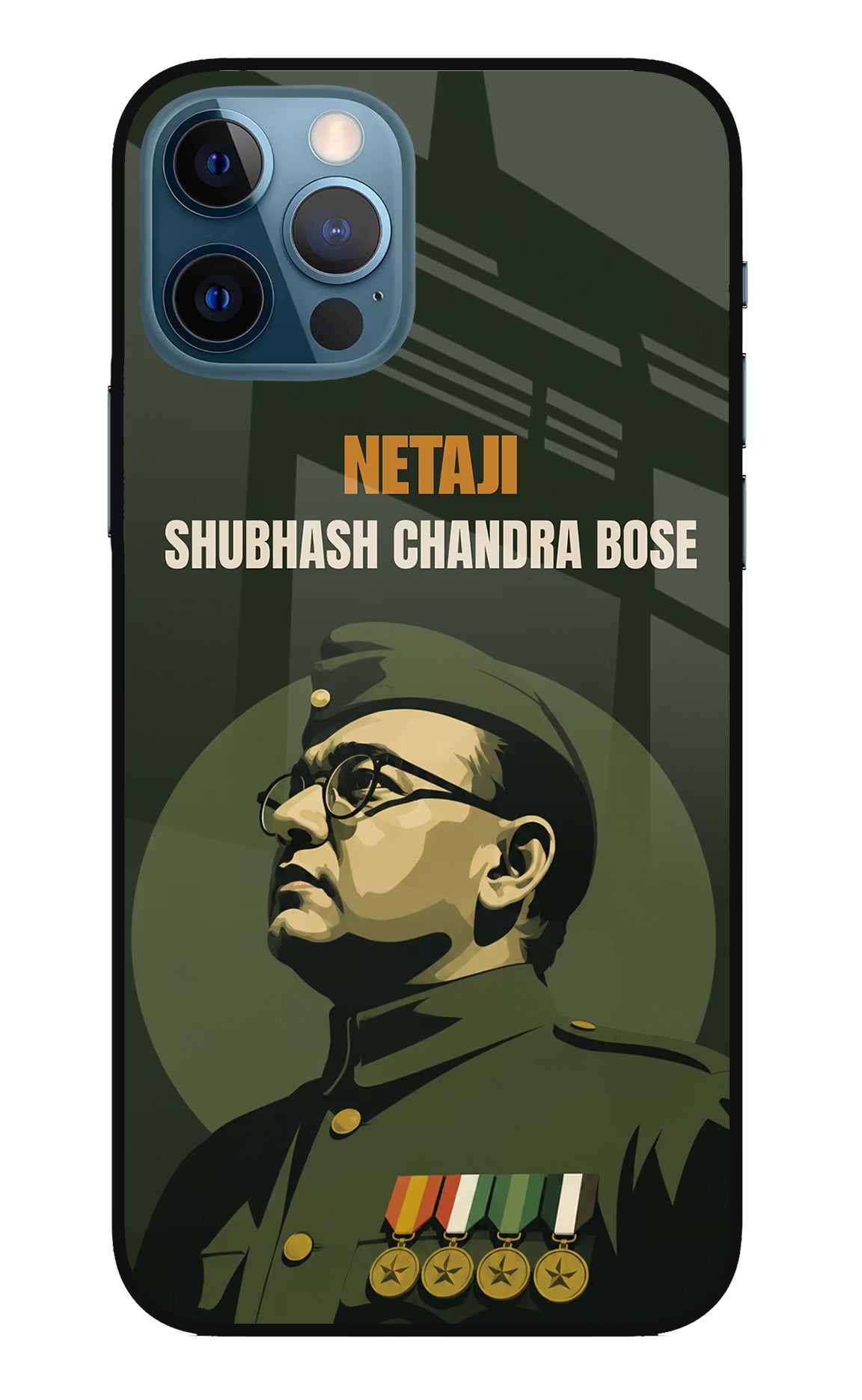 Netaji Legacy iPhone 12 Pro Glass Case