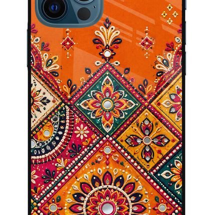 Kutch Glow iPhone 12 Pro Glass Case