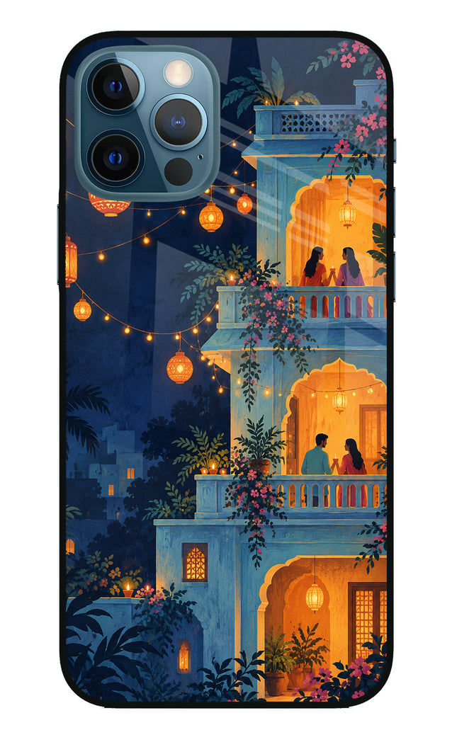 Balcony Glow iPhone 12 Pro Glass Case