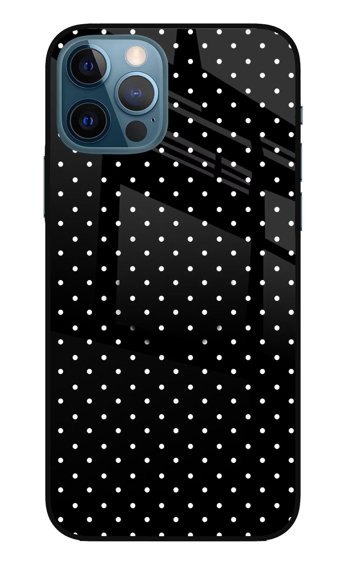 White Dots iPhone 12 Pro Pop Case by Casekaro