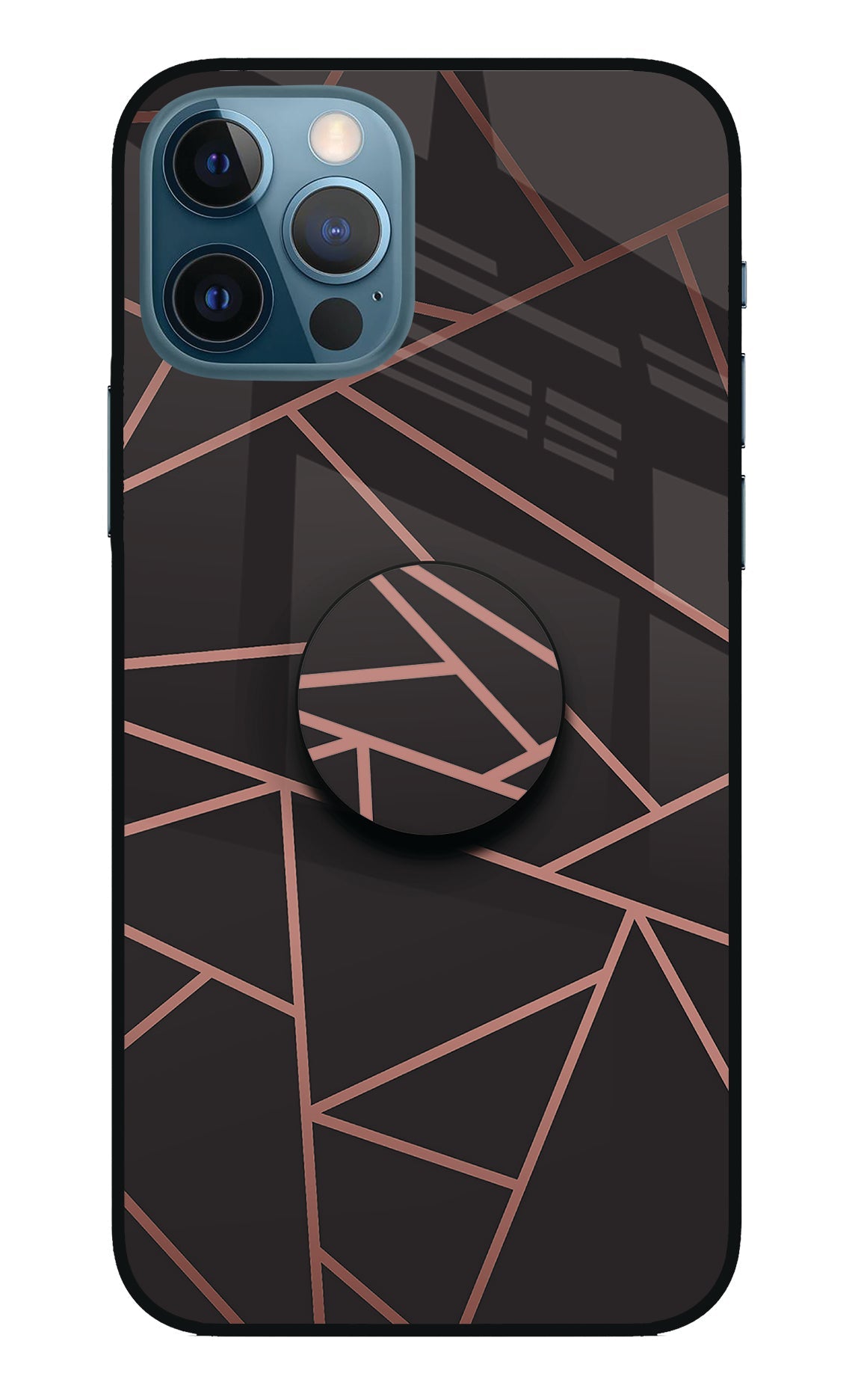 Geometric Pattern iPhone 12 Pro Pop Case