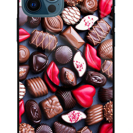 Chocolates iPhone 12 Pro Glass Case