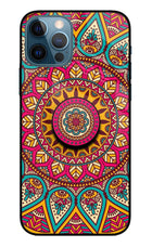 Mandala iPhone 12 Pro Glass Case