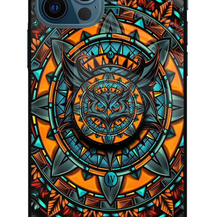 Angry Owl iPhone 12 Pro Glass Case