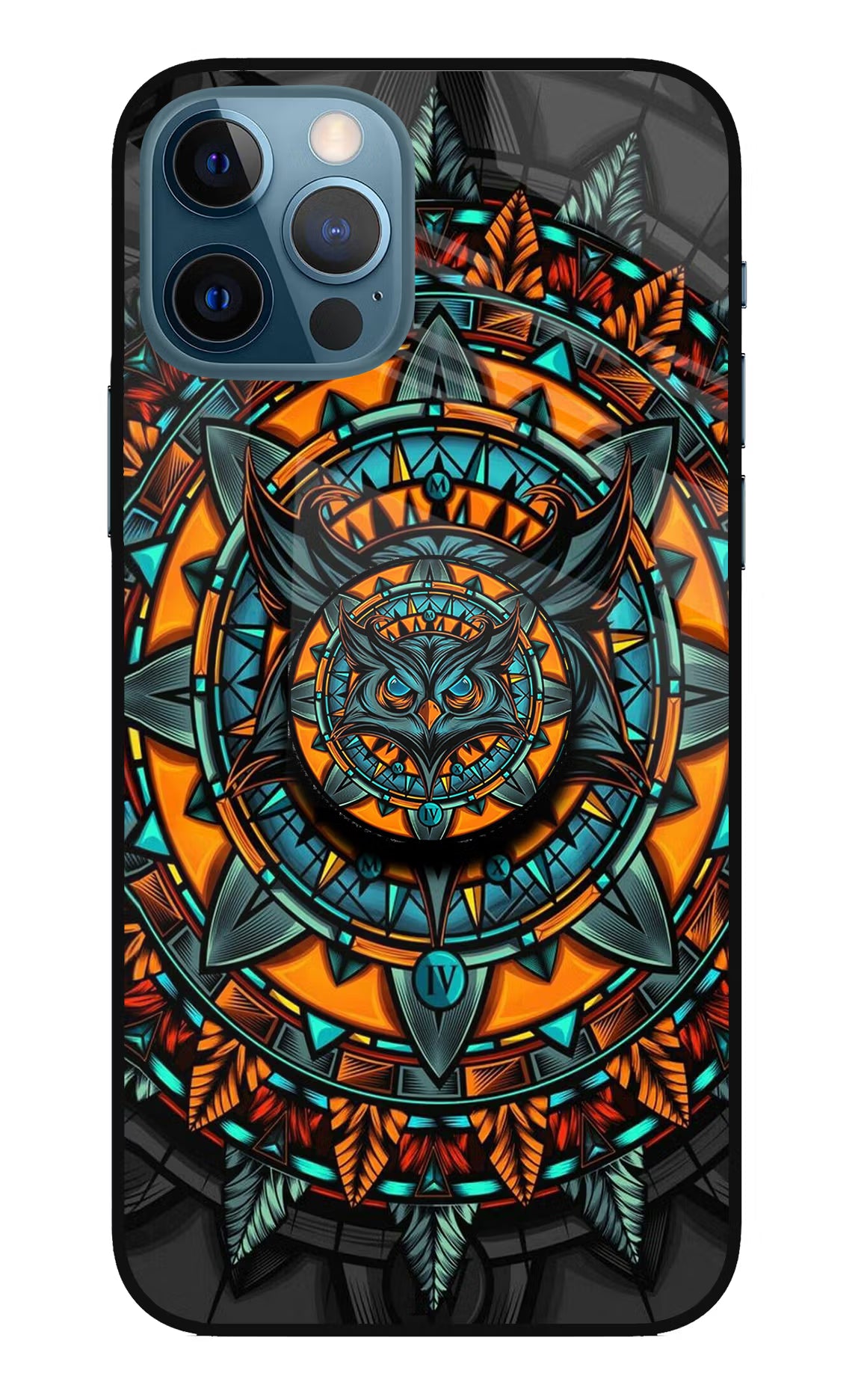 Angry Owl iPhone 12 Pro Pop Case by Casekaro