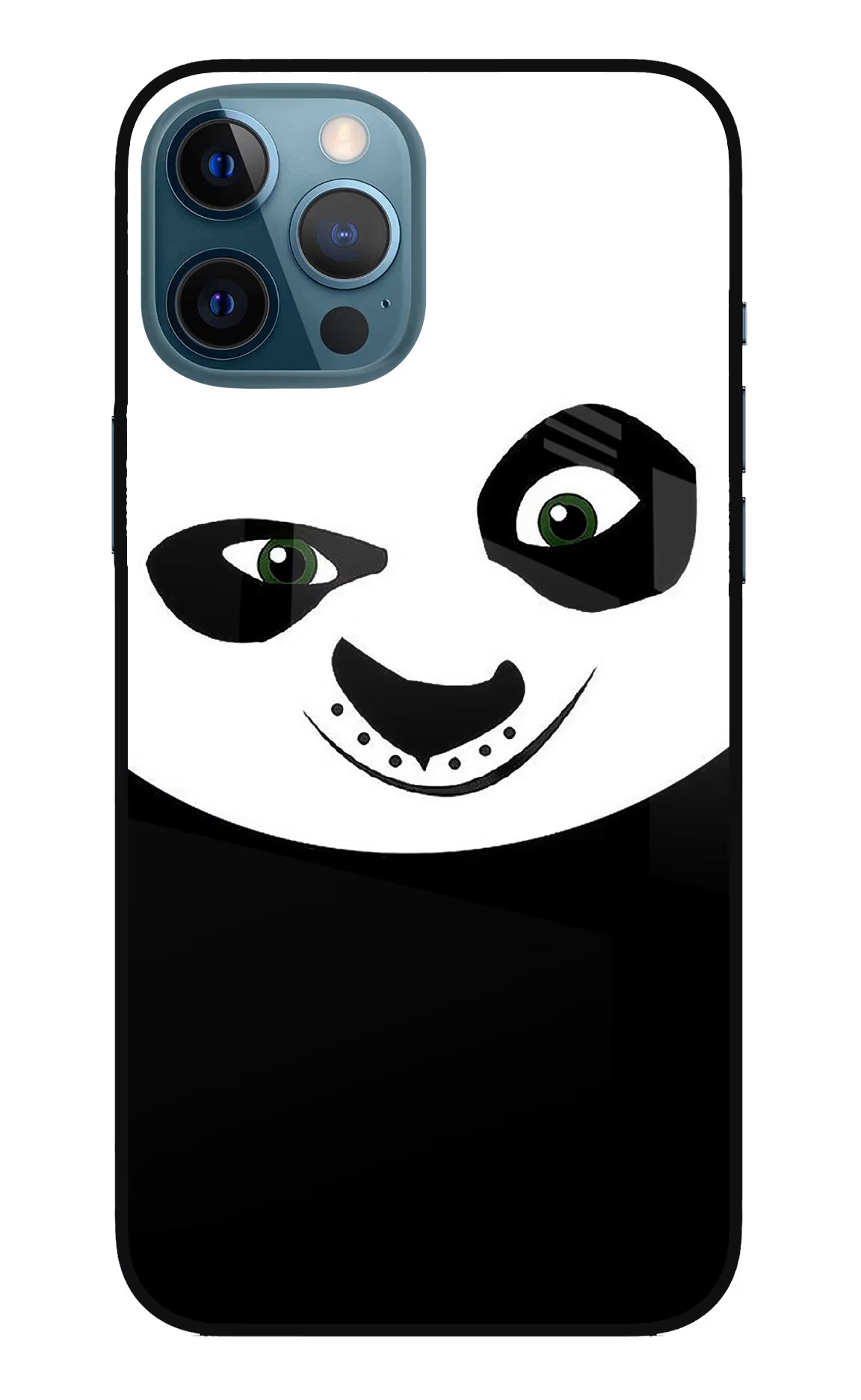 Panda iPhone 12 Pro Max Glass Case Back Cover by Casekaro