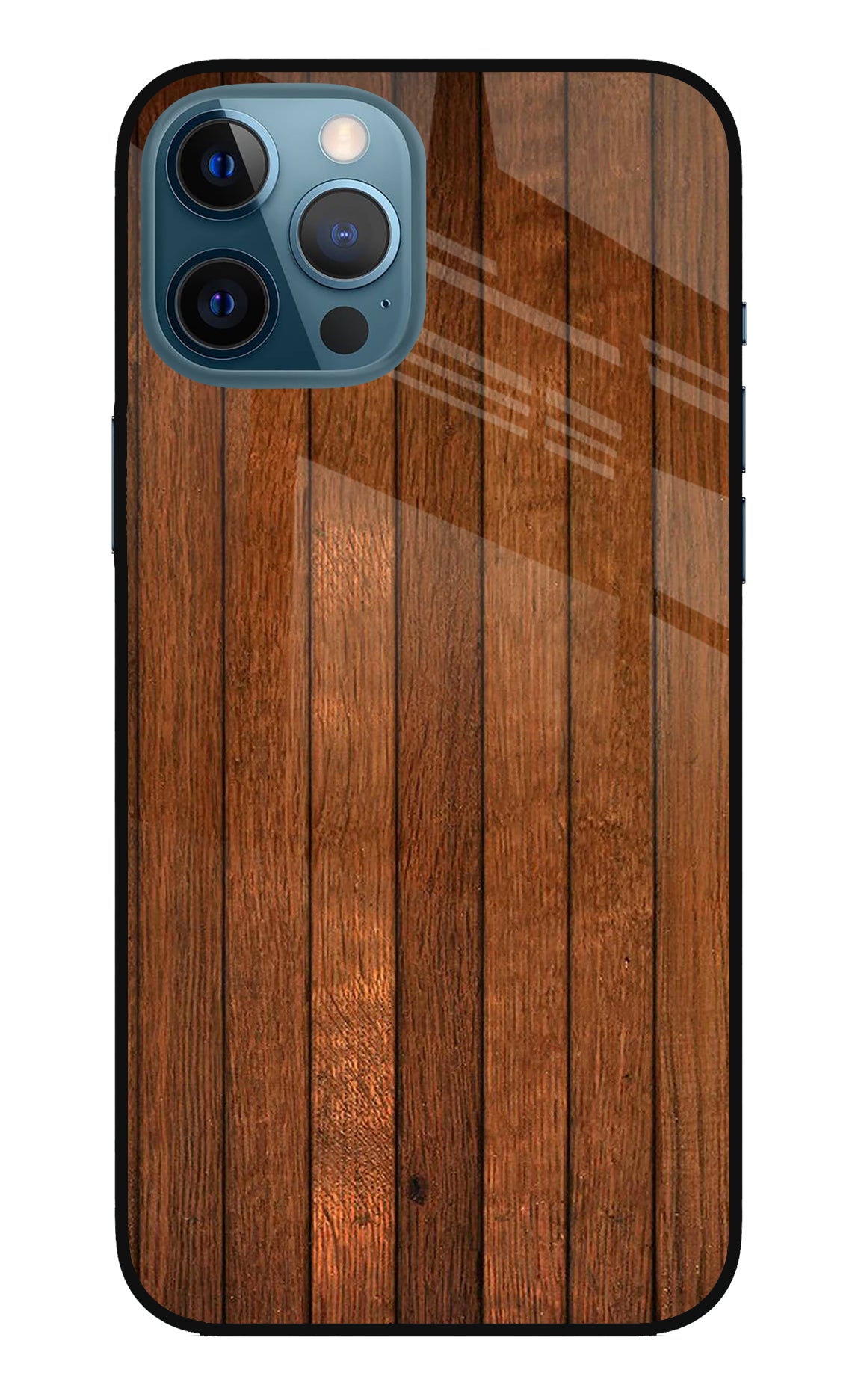 Wooden Artwork Bands iPhone 12 Pro Max Back Cover