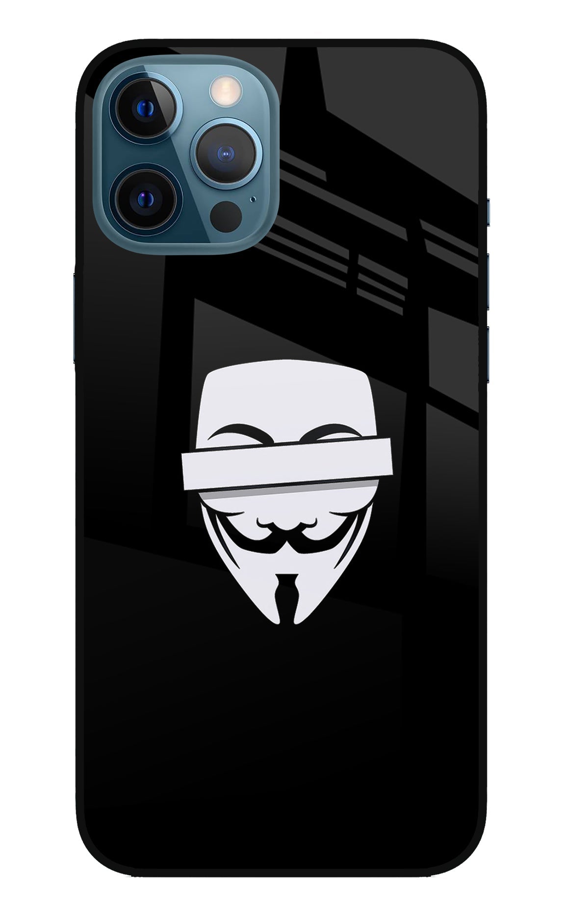 Anonymous Face iPhone 12 Pro Max Back Cover