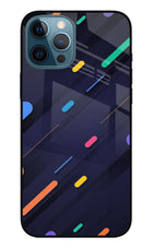 Abstract Design iPhone 12 Pro Max Glass Case