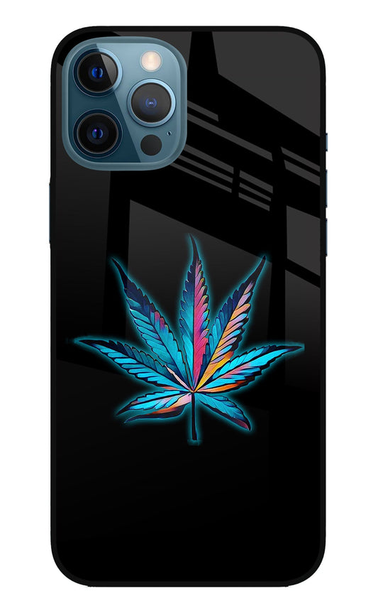 Weed iPhone 12 Pro Max Glass Case