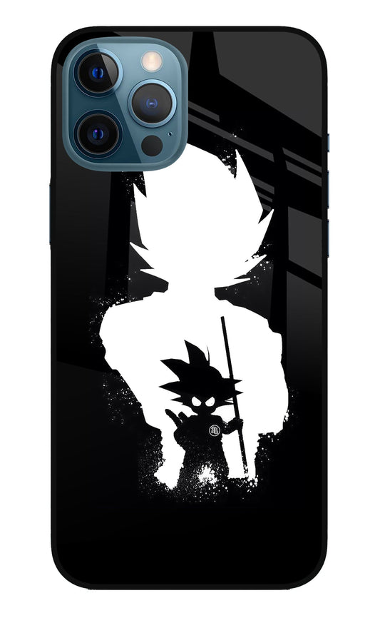 Goku Shadow iPhone 12 Pro Max Glass Case