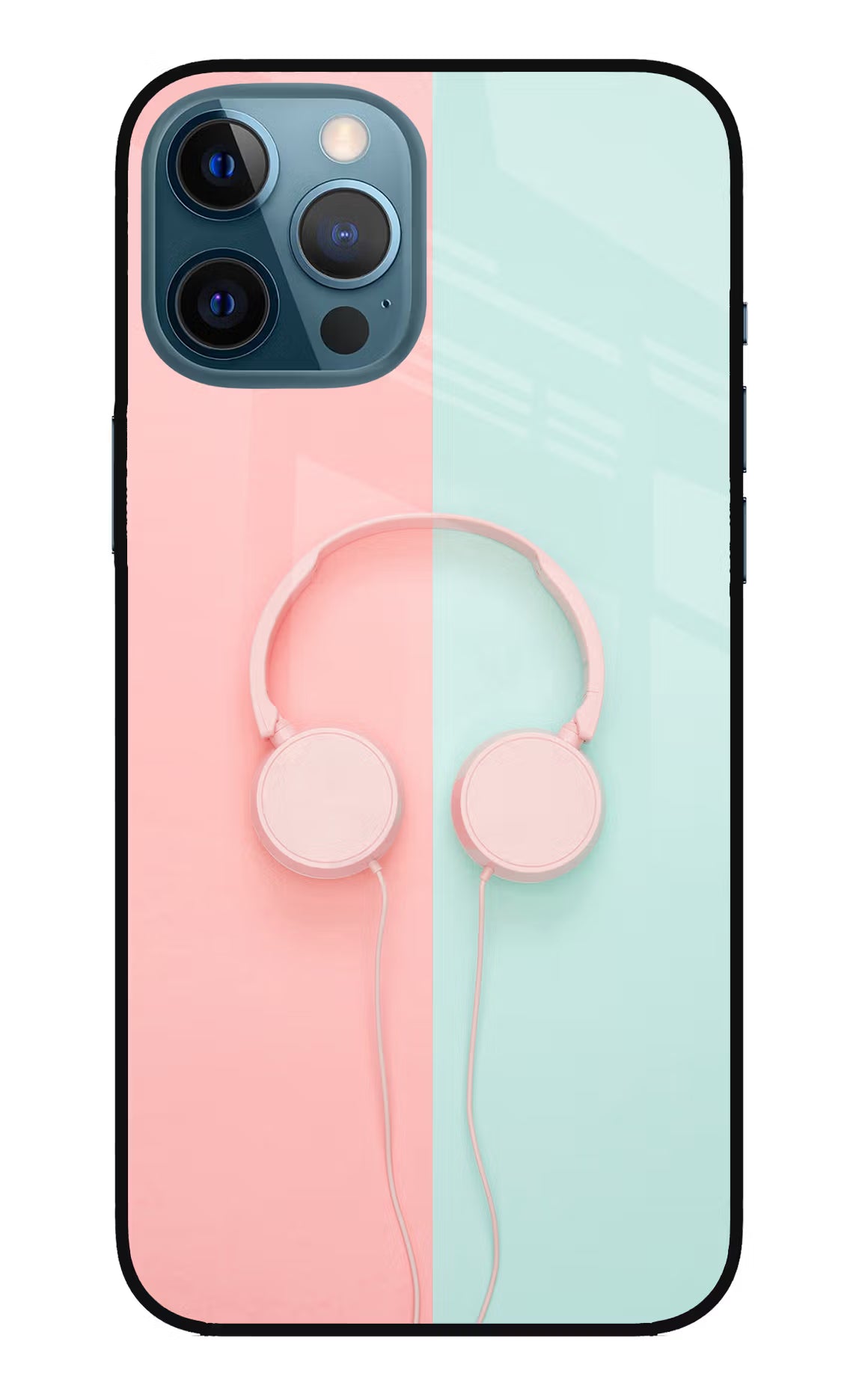 Music Lover iPhone 12 Pro Max Glass Case Back Cover by Casekaro