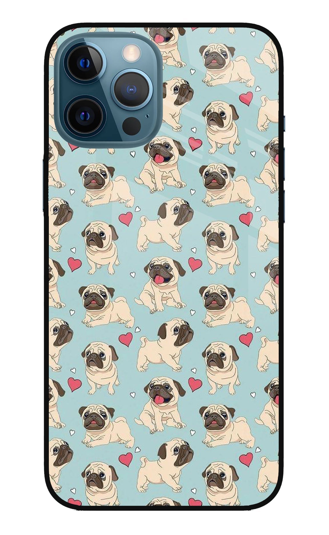 Pug Dog iPhone 12 Pro Max Back Cover