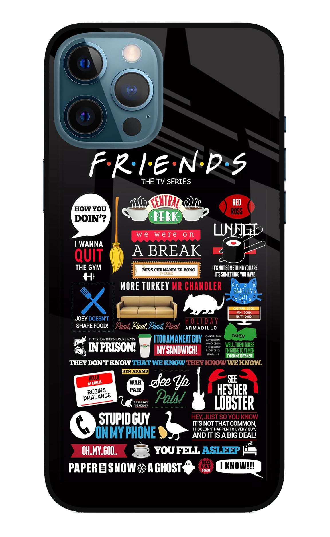 FRIENDS iPhone 12 Pro Max Back Cover