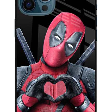 Deadpool iPhone 12 Pro Max Glass Case