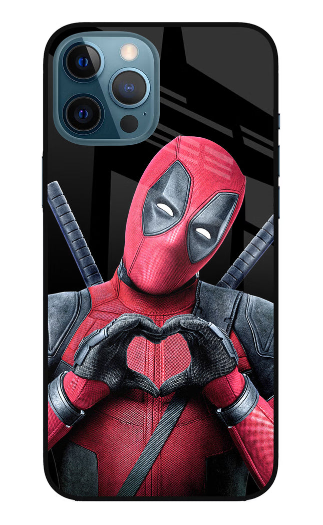 Deadpool iPhone 12 Pro Max Glass Case