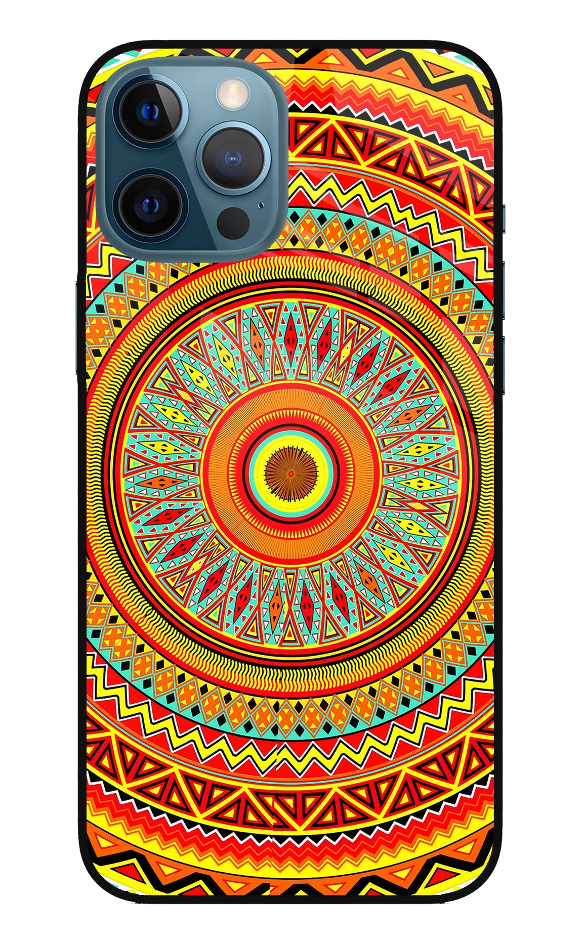 Mandala Pattern iPhone 12 Pro Max Back Cover