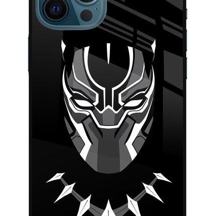 Black Panther iPhone 12 Pro Max Glass Case