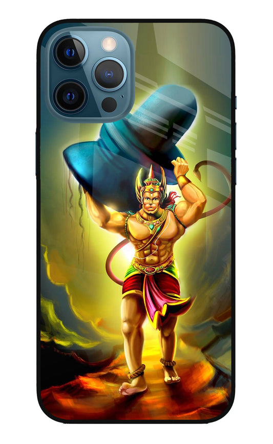 Lord Hanuman iPhone 12 Pro Max Glass Case