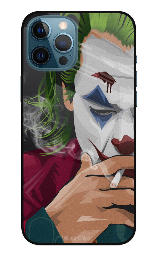 Joker Smoking iPhone 12 Pro Max Glass Case