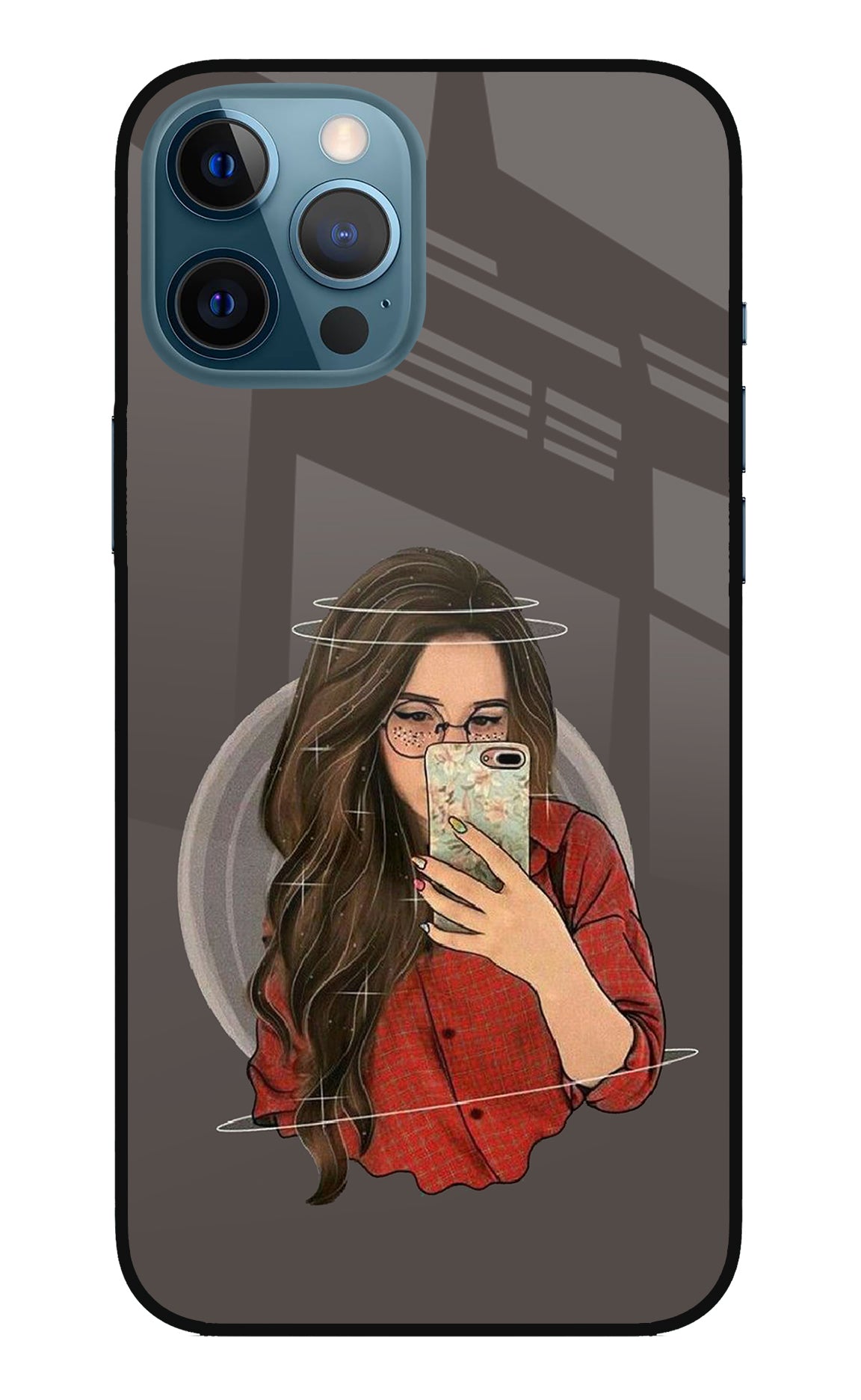 Selfie Queen iPhone 12 Pro Max Back Cover