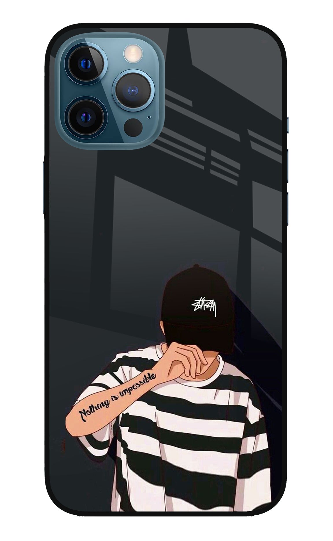 Aesthetic Boy iPhone 12 Pro Max Back Cover