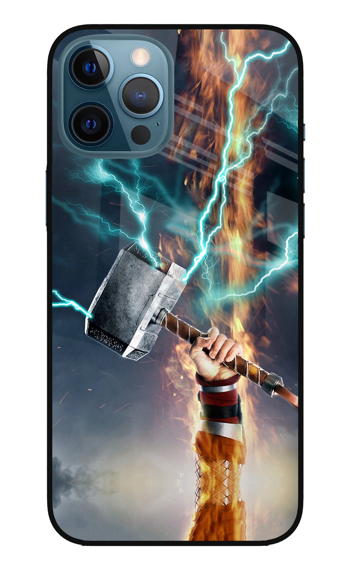 Thor Hammer Mjolnir iPhone 12 Pro Max Back Cover
