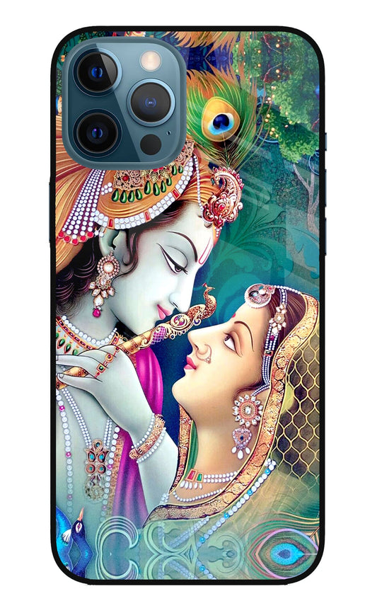 Lord Radha Krishna iPhone 12 Pro Max Glass Case