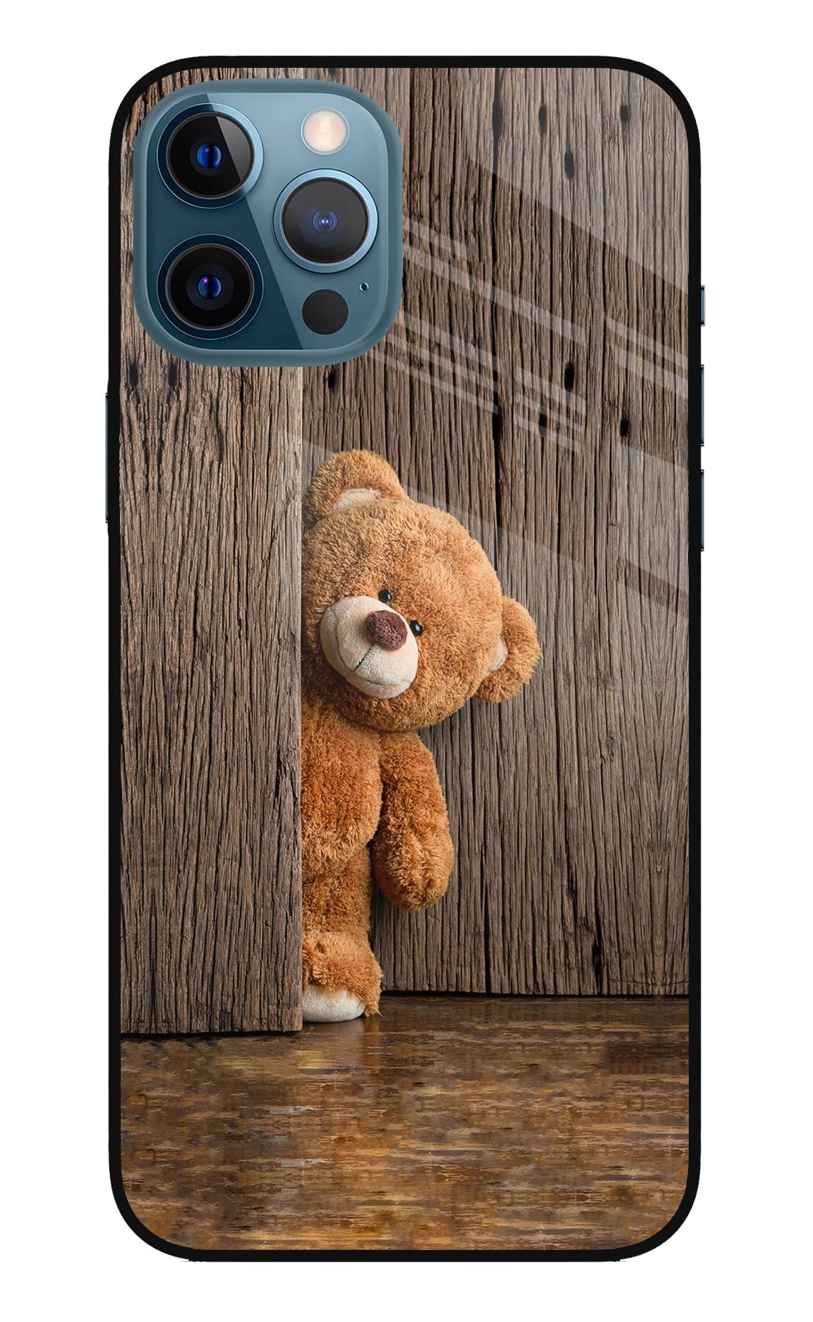 Teddy Wooden iPhone 12 Pro Max Back Cover