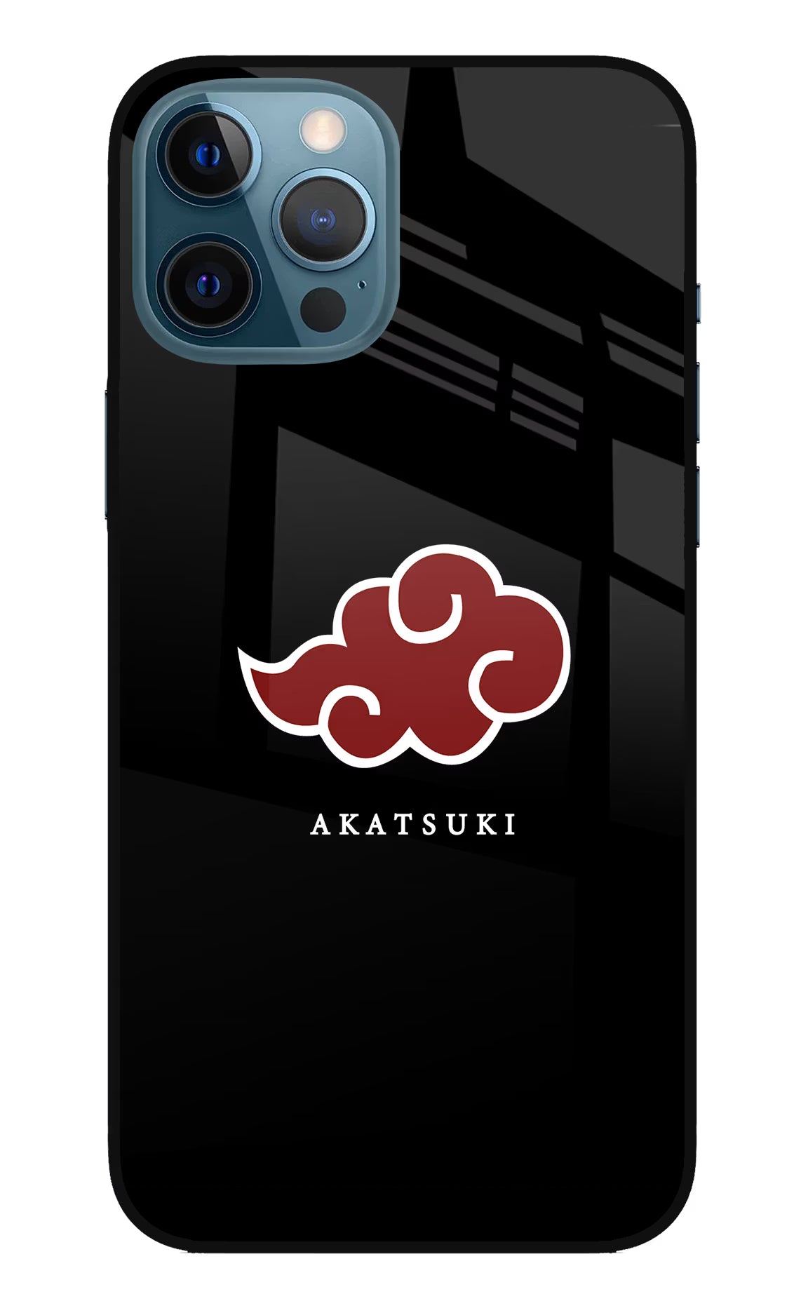 Akatsuki iPhone 12 Pro Max Glass Case Back Cover by Casekaro