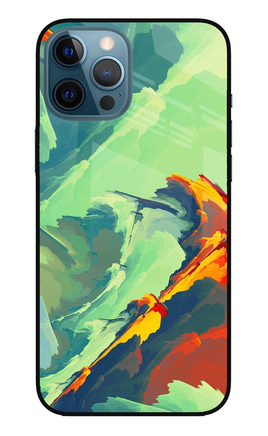 Paint Art iPhone 12 Pro Max Glass Case