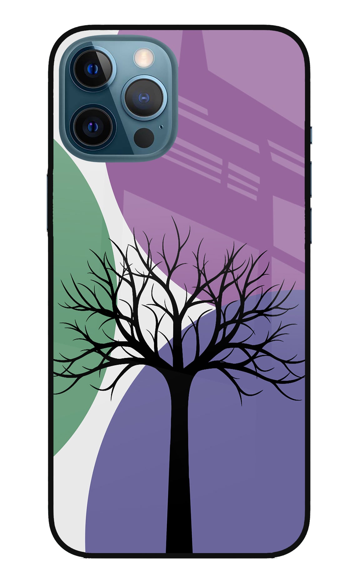Tree Art iPhone 12 Pro Max Glass Case