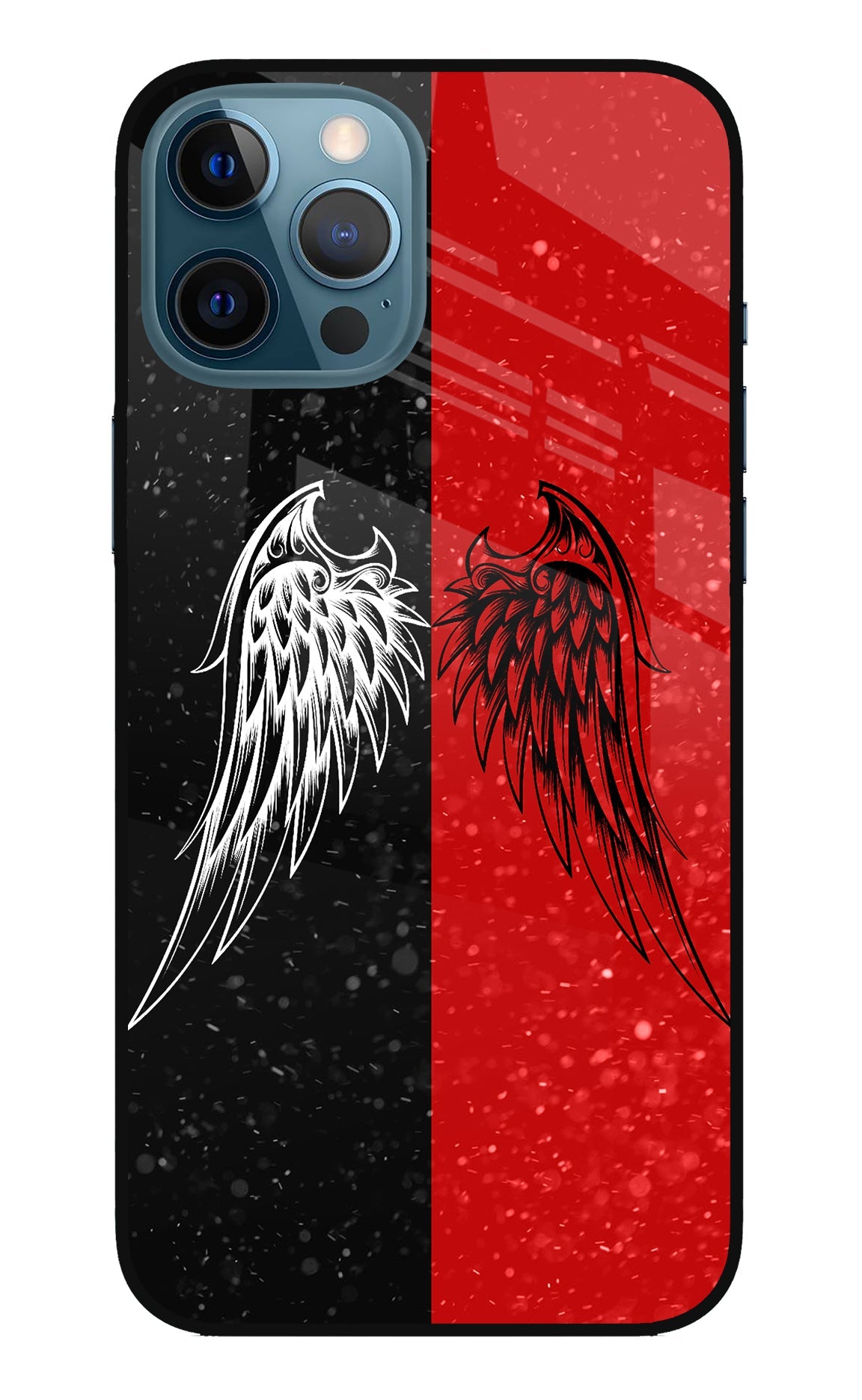 Wings iPhone 12 Pro Max Glass Case