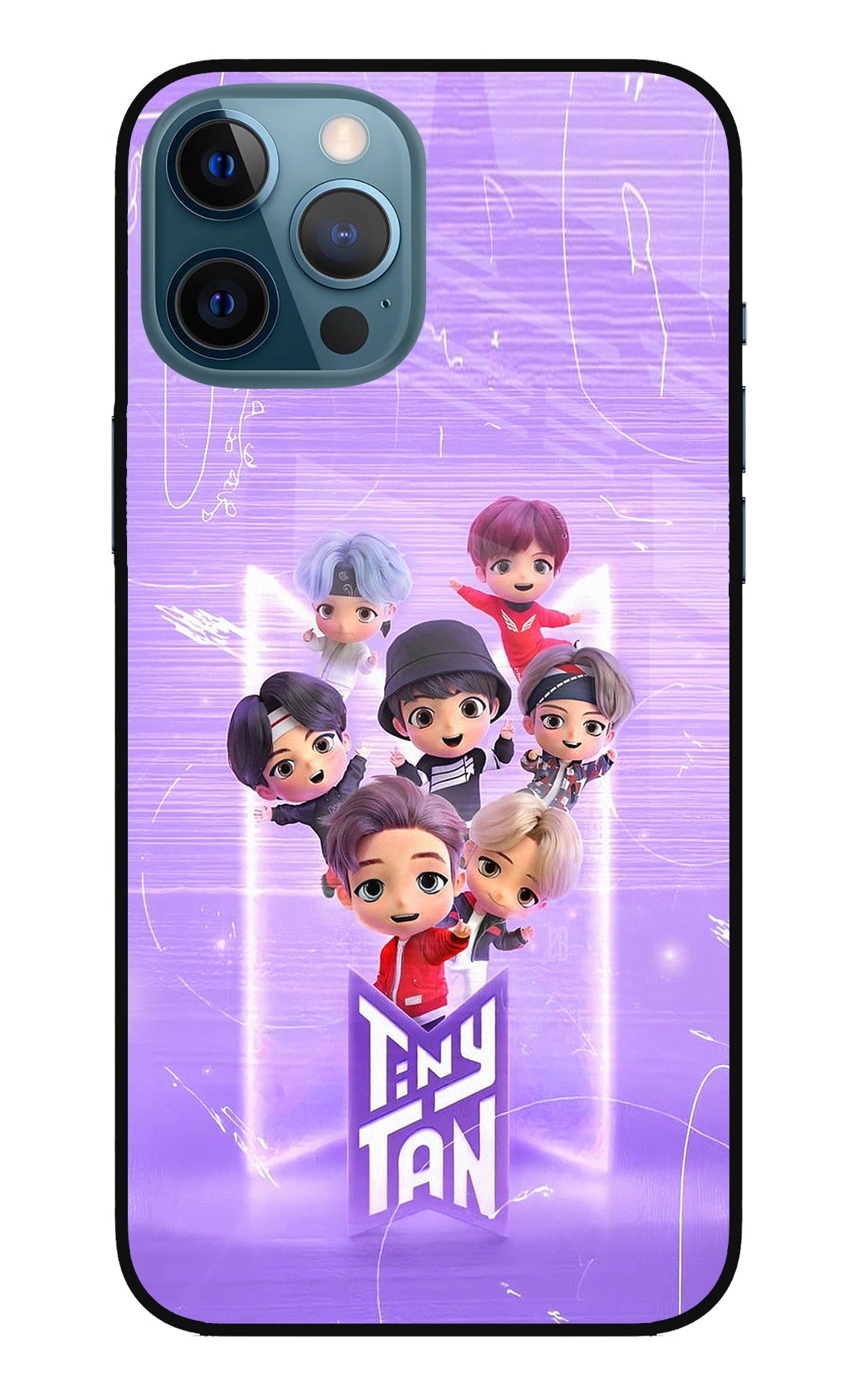 BTS Tiny Tan iPhone 12 Pro Max Back Cover