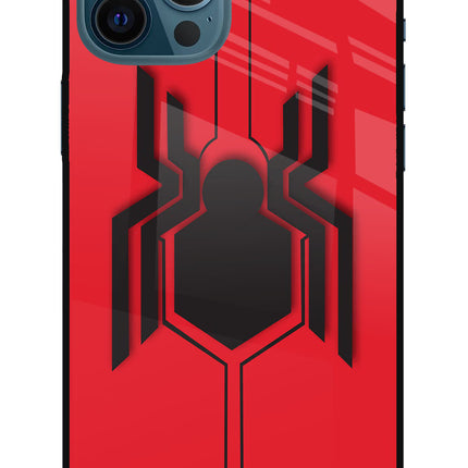 Spider iPhone 12 Pro Max Glass Case Back Cover by Casekaro