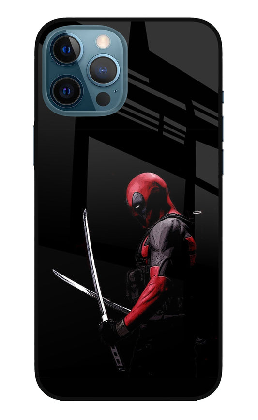 Deadpool iPhone 12 Pro Max Glass Case