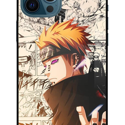 Pain Anime iPhone 12 Pro Max Glass Case
