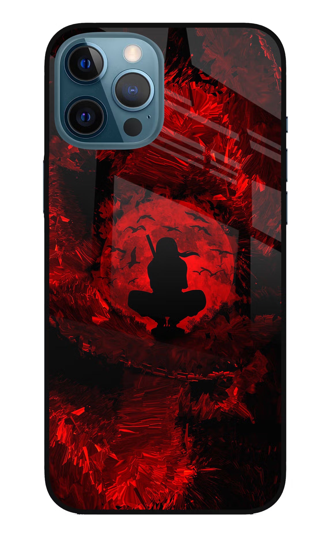 Itachi Uchiha iPhone 12 Pro Max Glass Case