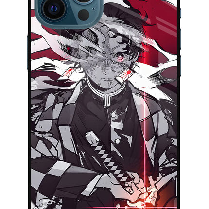 Demon Slayer iPhone 12 Pro Max Glass Case
