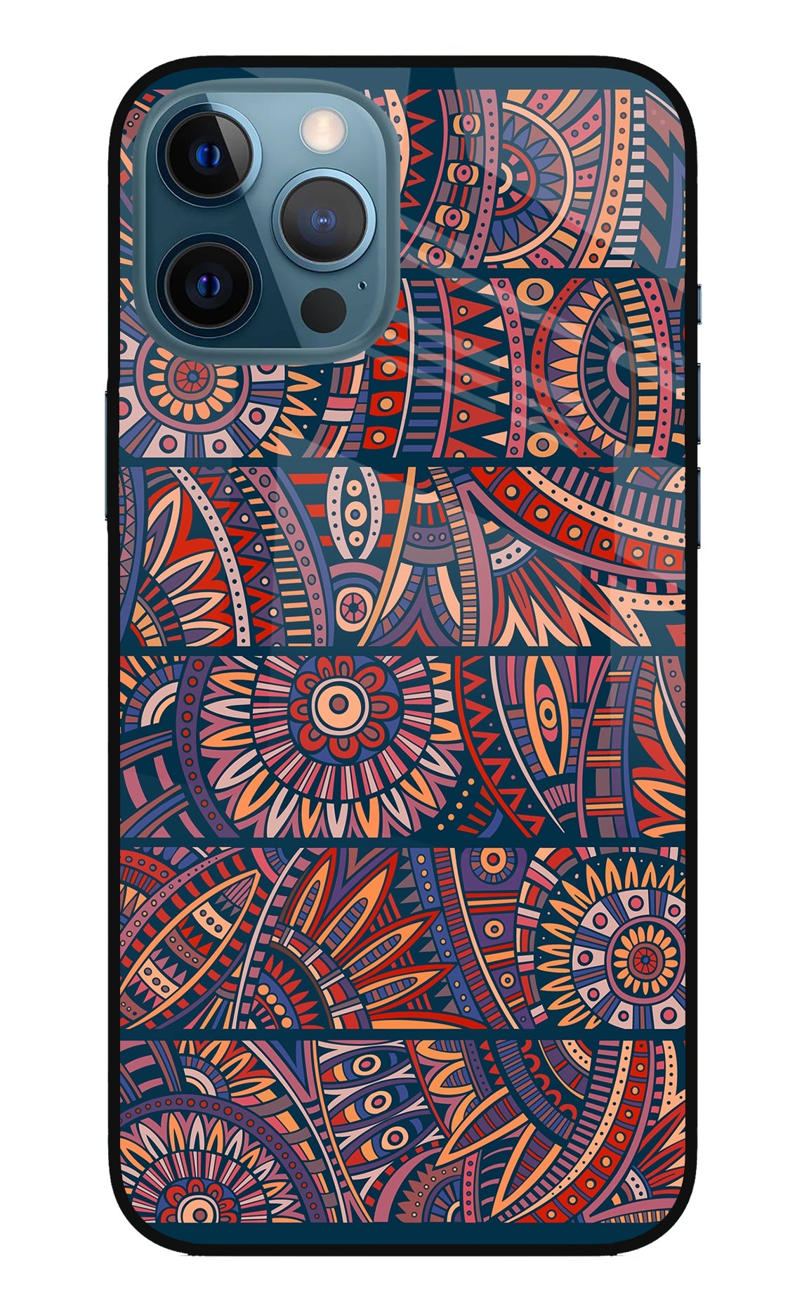 African Culture Design iPhone 12 Pro Max Back Cover