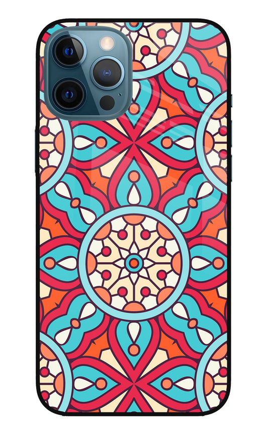 Mandala Geometric iPhone 12 Pro Max Glass Case