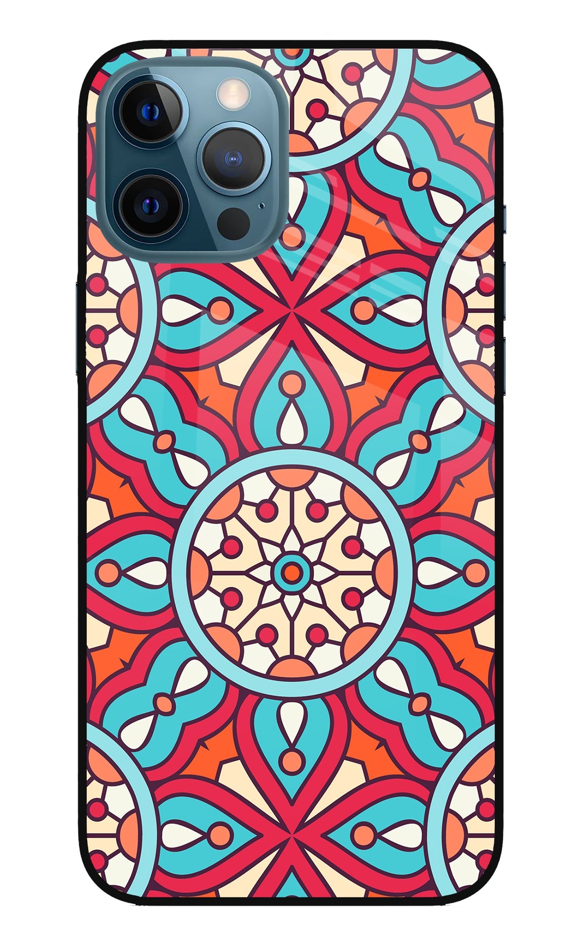 Mandala Geometric iPhone 12 Pro Max Back Cover