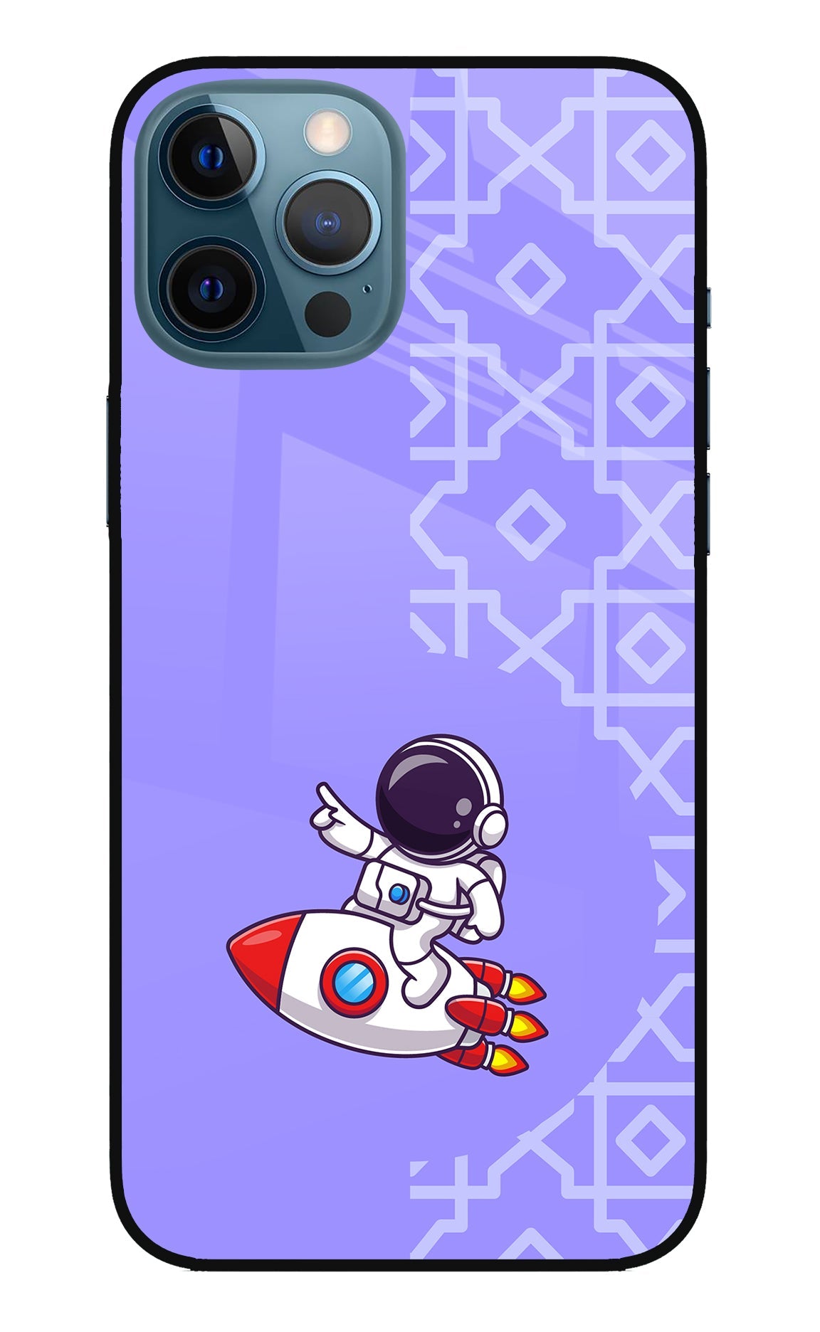 Cute Astronaut iPhone 12 Pro Max Back Cover