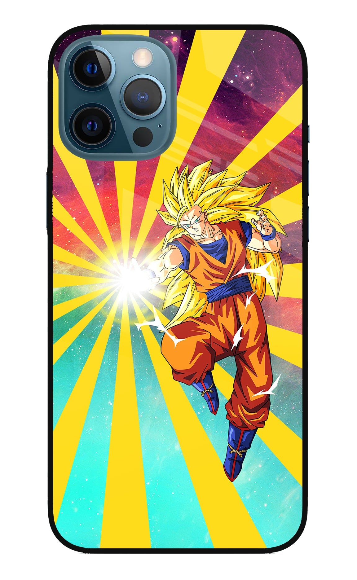 Goku Super Saiyan iPhone 12 Pro Max Glass Case