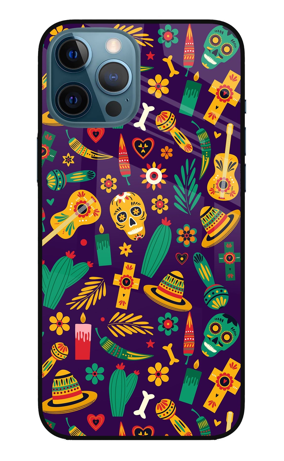 Mexican Artwork iPhone 12 Pro Max Back Cover