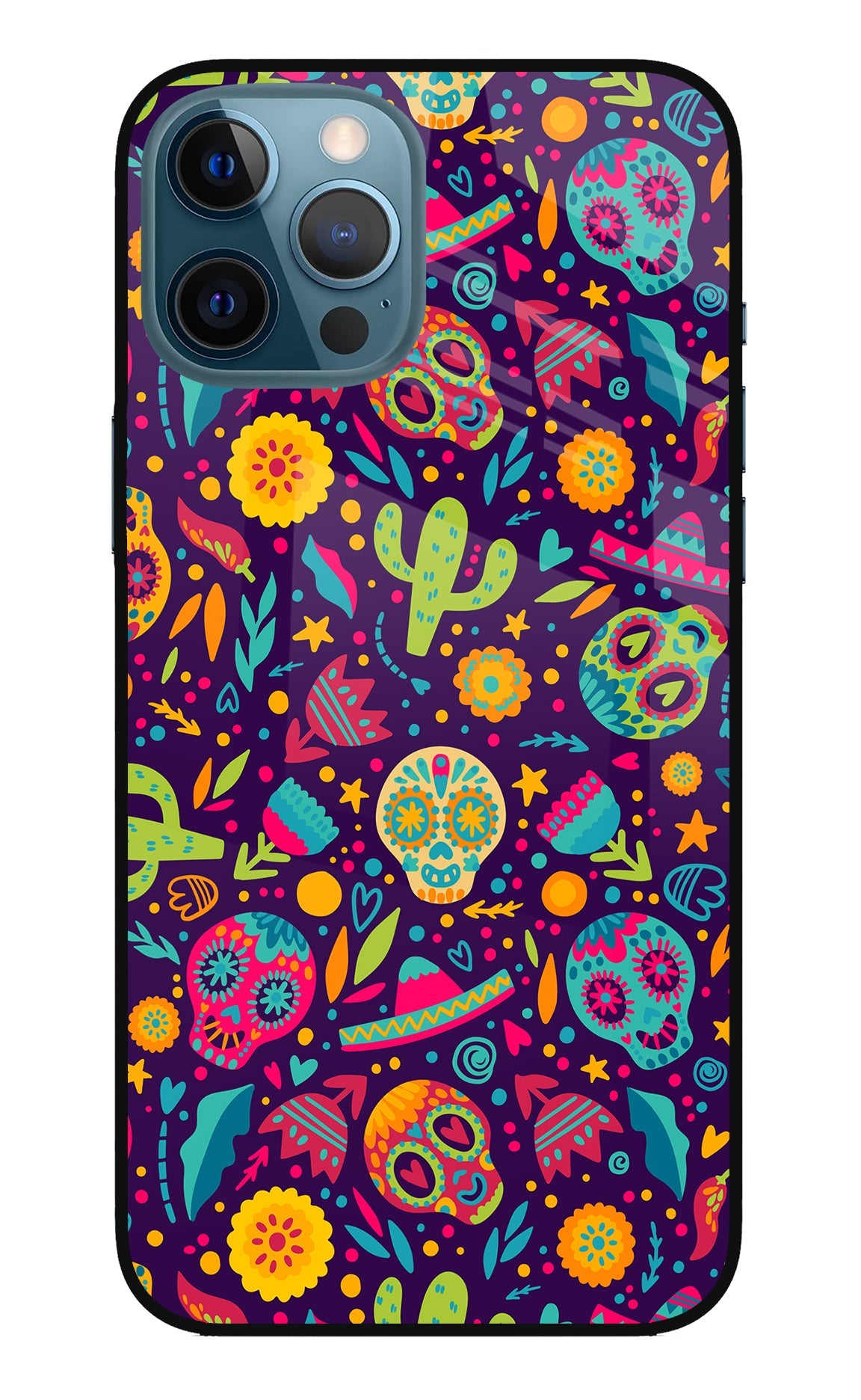 Mexican Design iPhone 12 Pro Max Glass Case