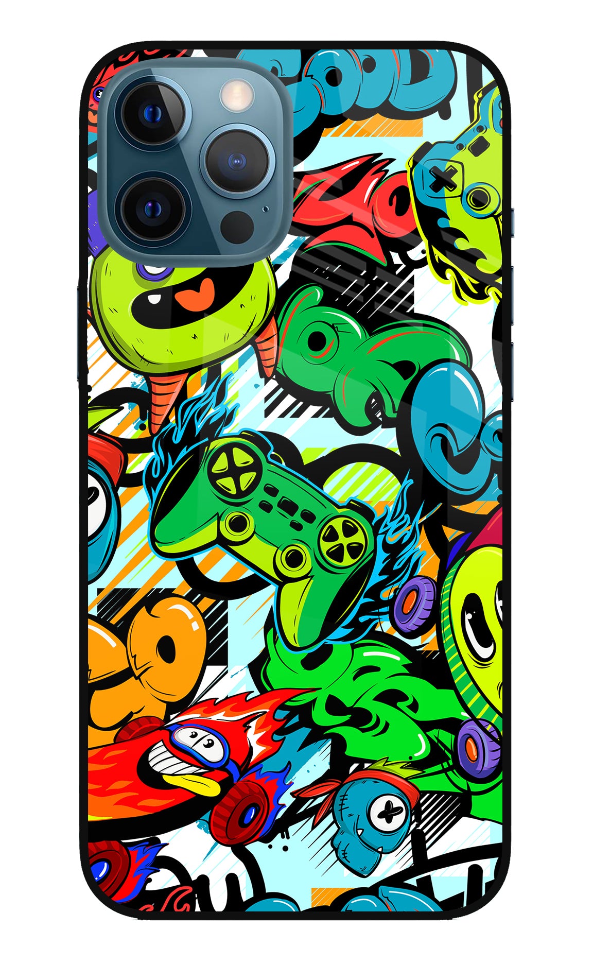 Game Doodle iPhone 12 Pro Max Back Cover