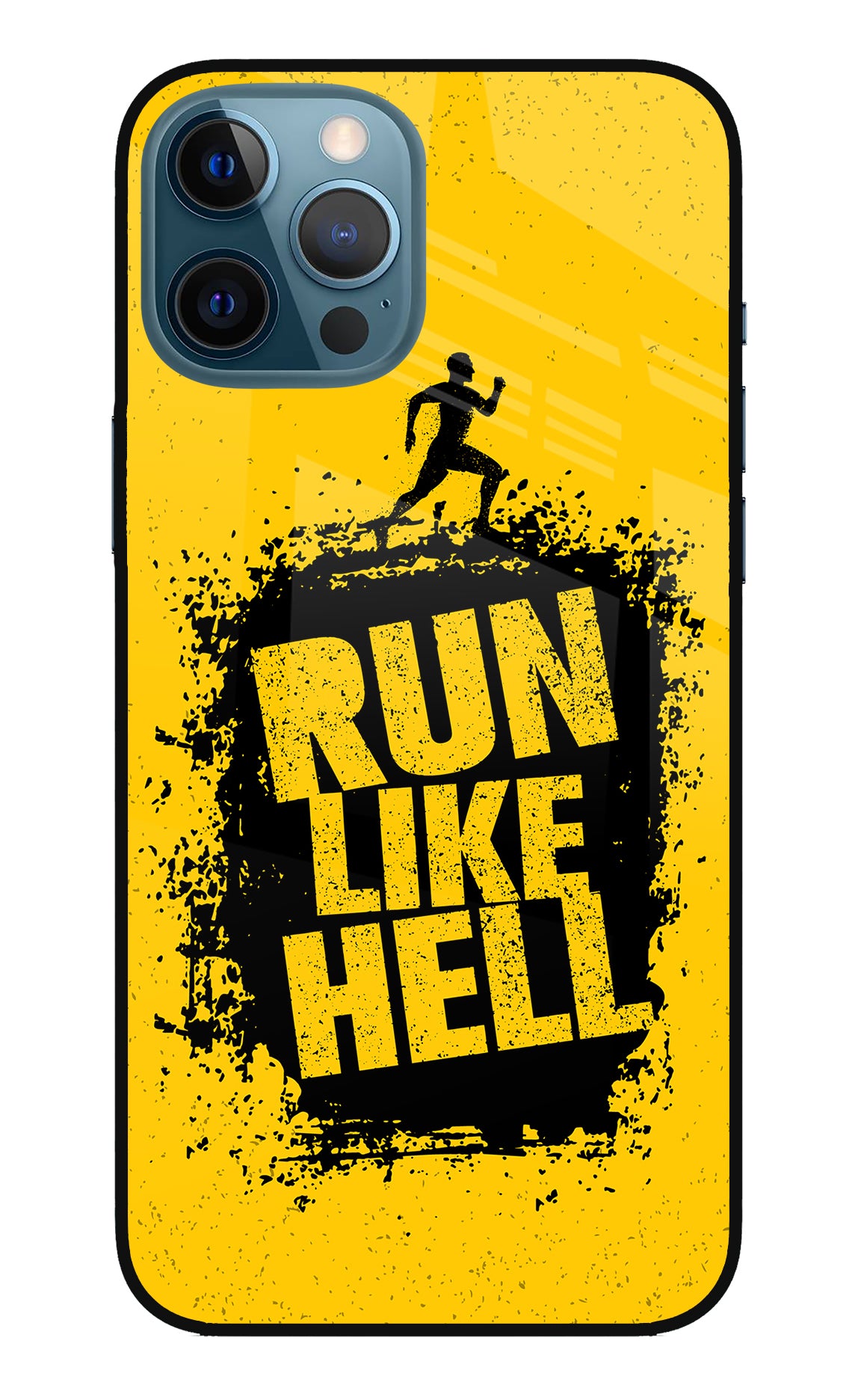 Run Like Hell iPhone 12 Pro Max Back Cover